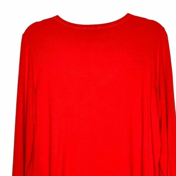 Eileen Fisher Long Sleeve Pullover Top Stretchy - Picture 6 of 8